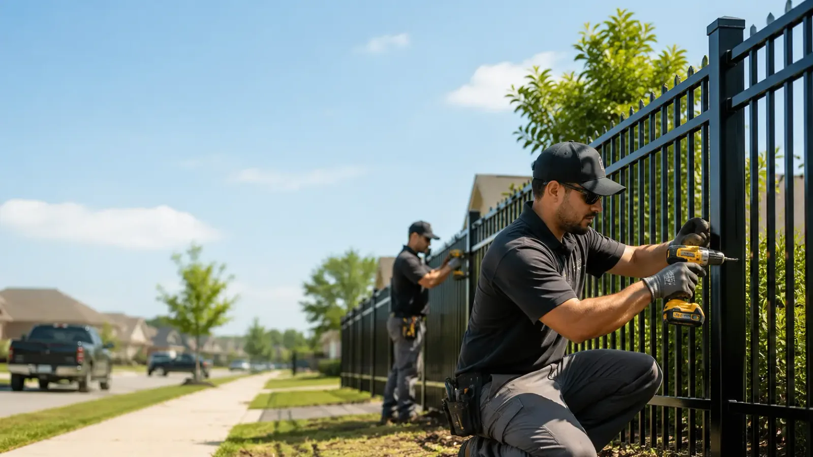 Metal Fence Installation in Laredo, TX